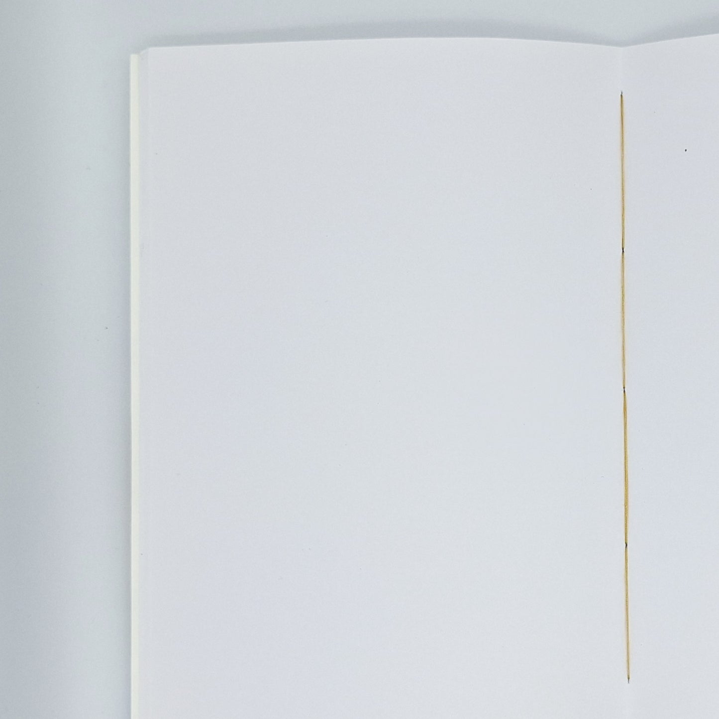 Notizbuch - Blanko - Blau-Gold D