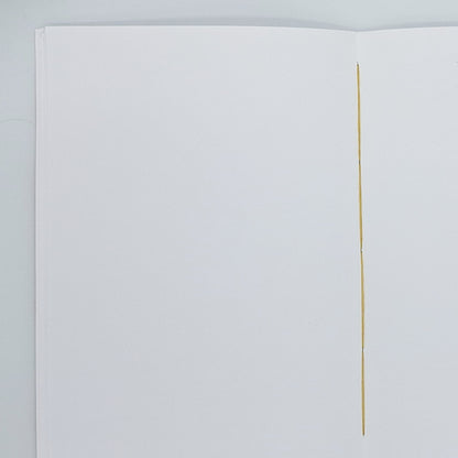 Notizbuch - Blanko - Rot-Gold A